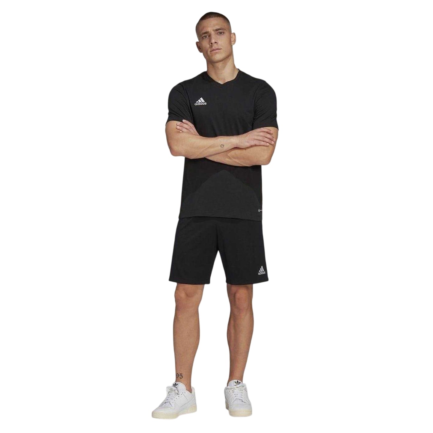 Black - Lifestyle - Adidas Mens Entrada 22 T-Shirt
