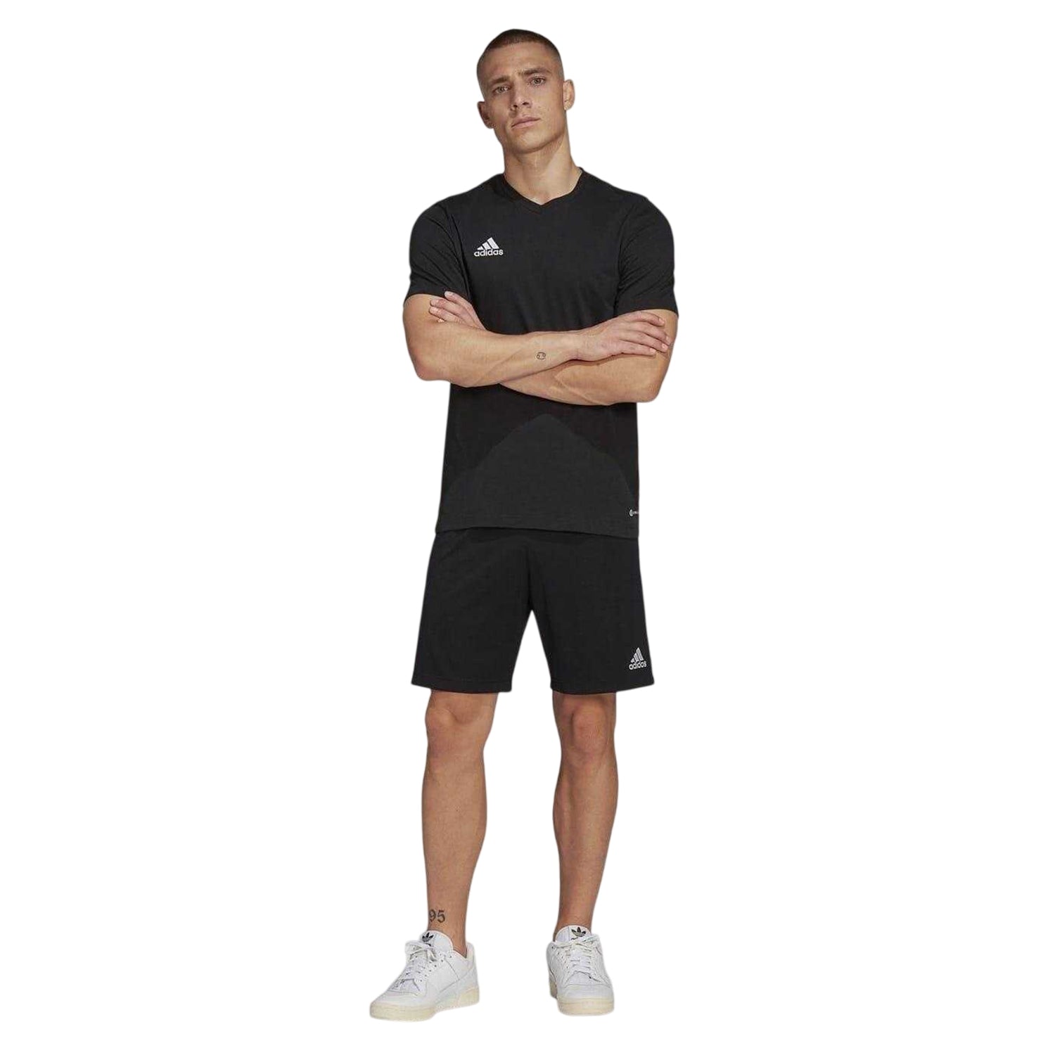 Black - Lifestyle - Adidas Mens Entrada 22 T-Shirt