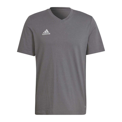 Grey - Front - Adidas Mens Entrada 22 T-Shirt