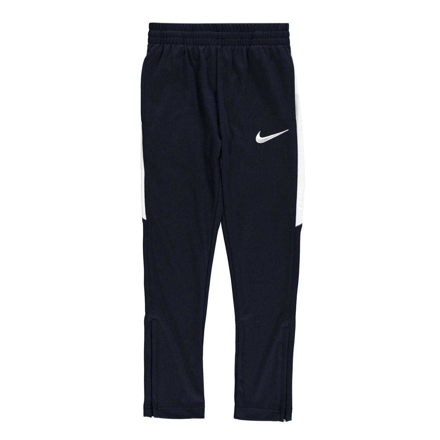Navy - Front - Nike Boys Logo Tracksuit Bottoms