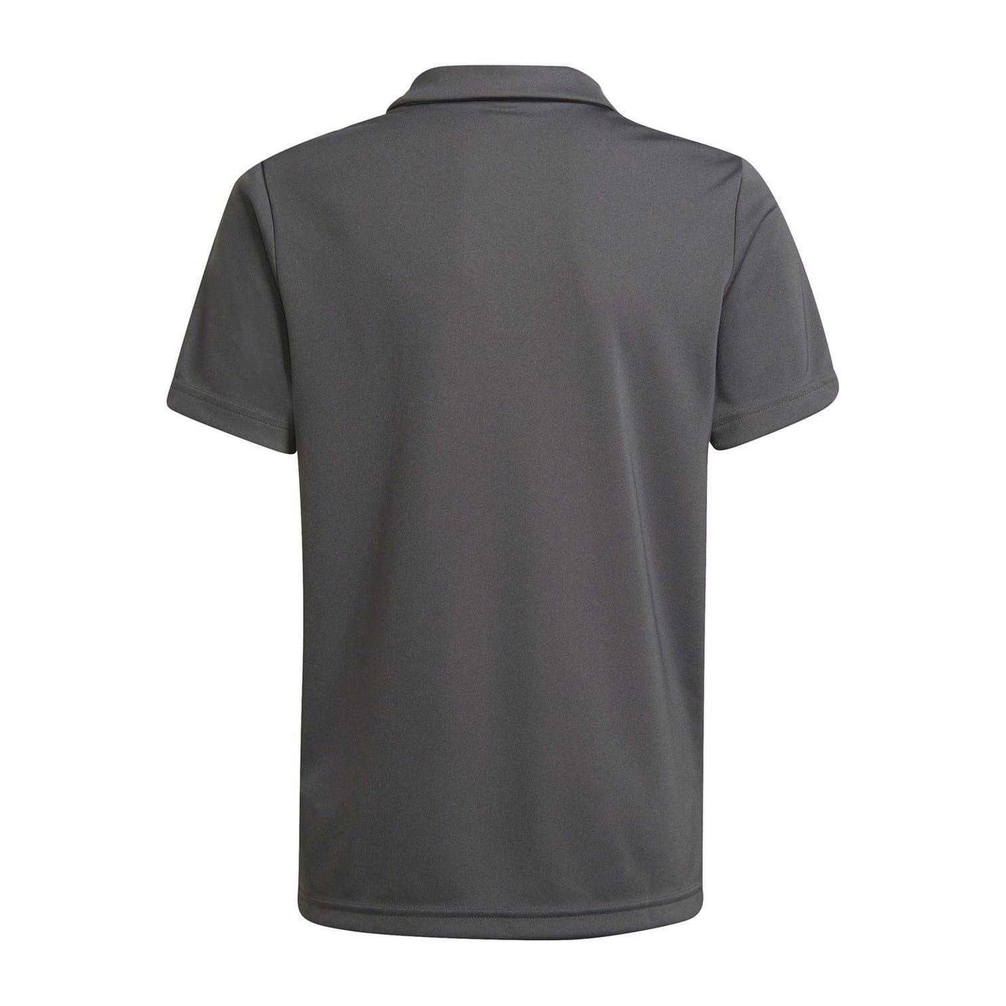 Grey - Back - Adidas Childrens-Kids Entrada 22 Polo Shirt