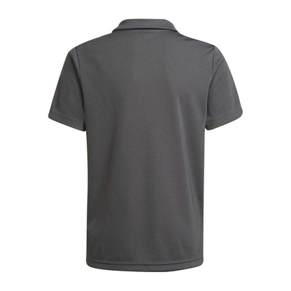 Grey - Back - Adidas Childrens-Kids Entrada 22 Polo Shirt