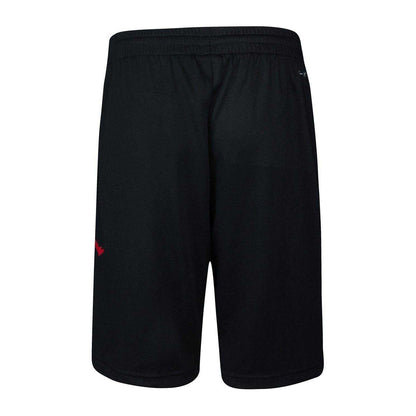Black - Back - Nike Childrens-Kids Mesh Basketball Shorts