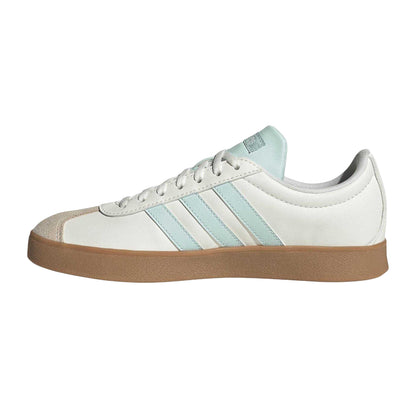 White - Side - Adidas Womens-Ladies 3 Stripes Synthetic Trainers