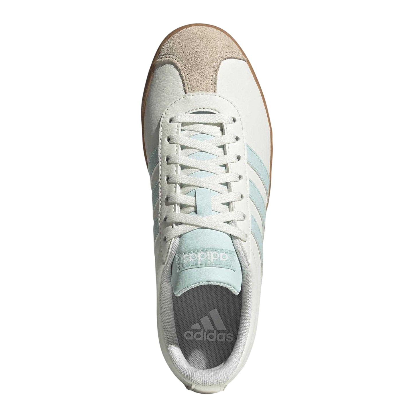 White - Lifestyle - Adidas Womens-Ladies 3 Stripes Synthetic Trainers