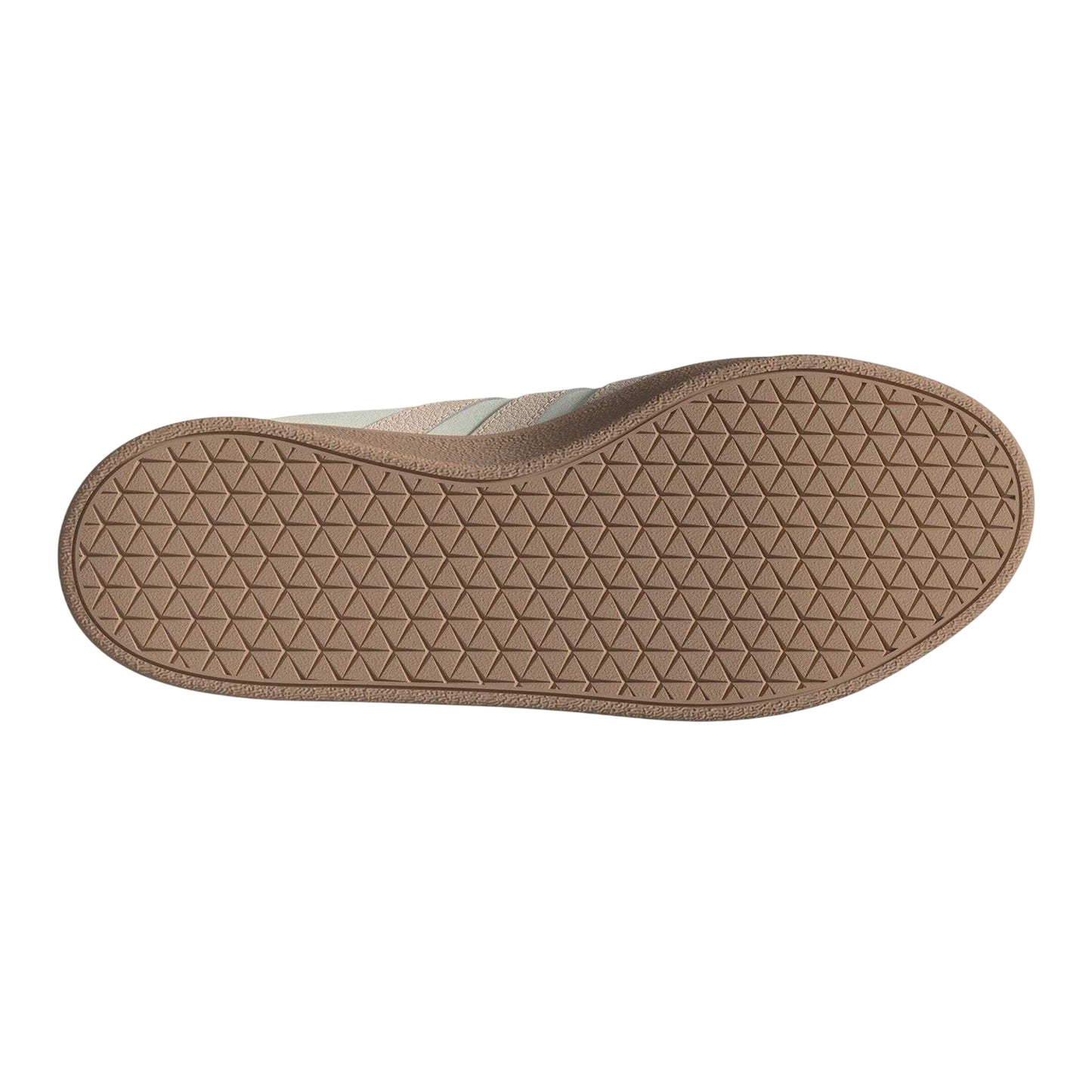 White-Peach - Side - Adidas Womens-Ladies 3 Stripes Synthetic Trainers