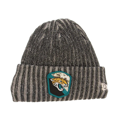 Black - Front - New Era Jacksonville Jaguars Knitted Beanie