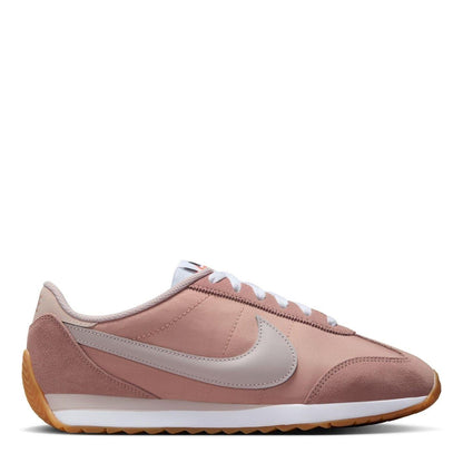 Pink - Front - Nike Womens-Ladies Waffle Debut Suede Wedge Trainers