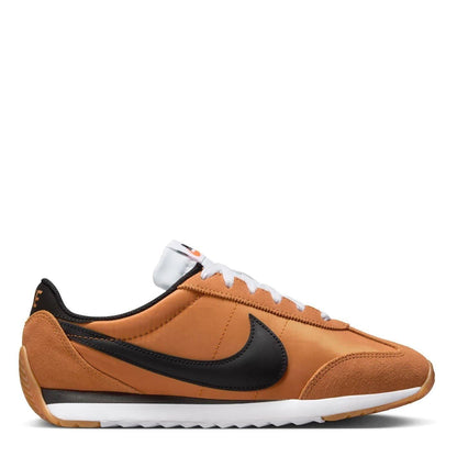 Monarch-Black-White - Front - Nike Womens-Ladies Waffle Debut Suede Wedge Trainers
