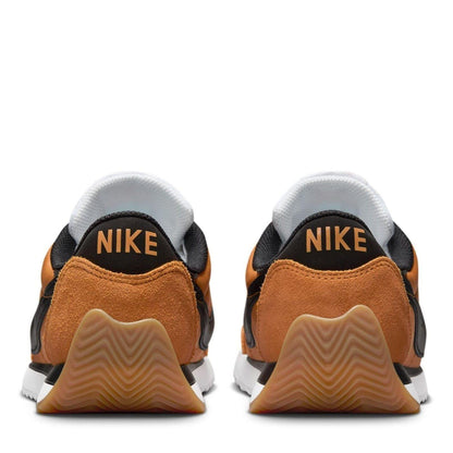 Monarch-Black-White - Lifestyle - Nike Womens-Ladies Waffle Debut Suede Wedge Trainers