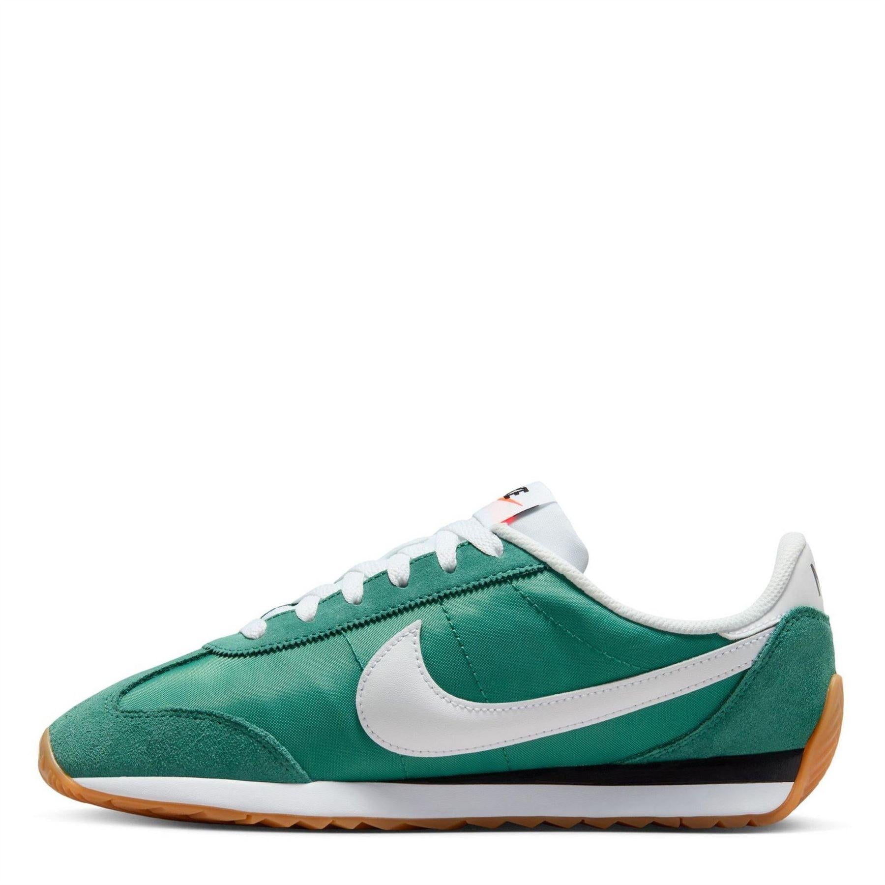 Evergreen - Back - Nike Womens-Ladies Waffle Debut Suede Wedge Trainers