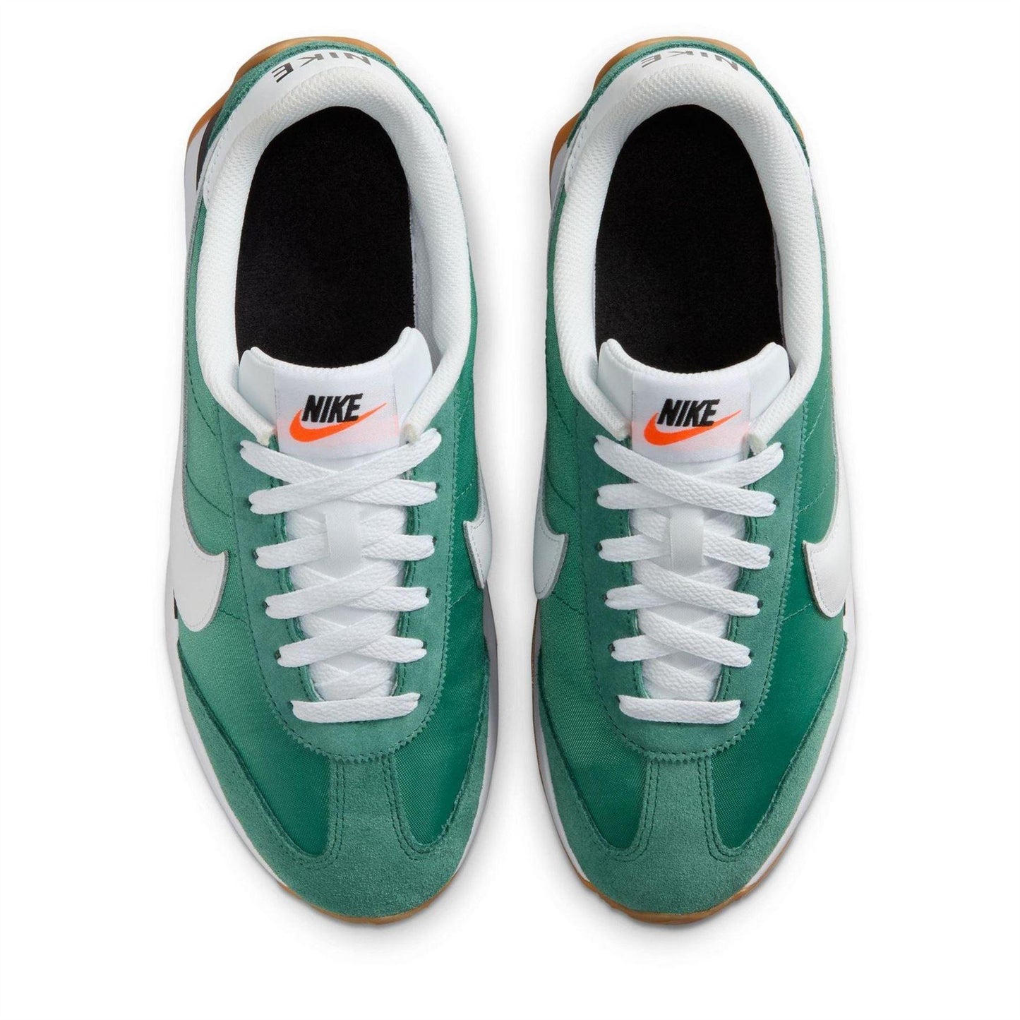 Evergreen - Pack Shot - Nike Womens-Ladies Waffle Debut Suede Wedge Trainers