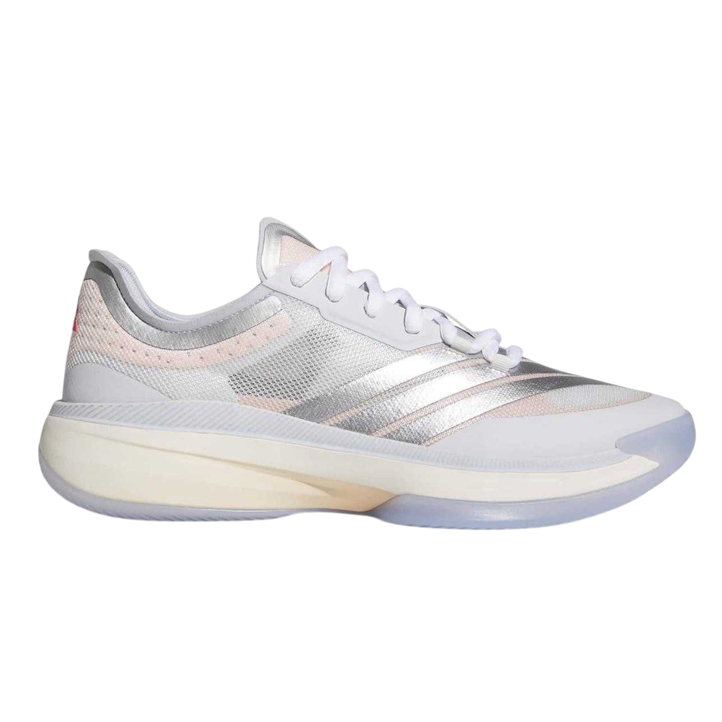 Blue - Front - Adidas Womens-Ladies Adizero Metallic Accents Tennis Court Trainers