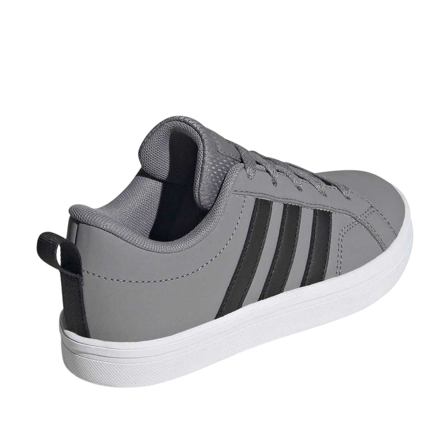 Grey-Black - Back - Adidas Boys VS Pace 2.0 Regular Trainers