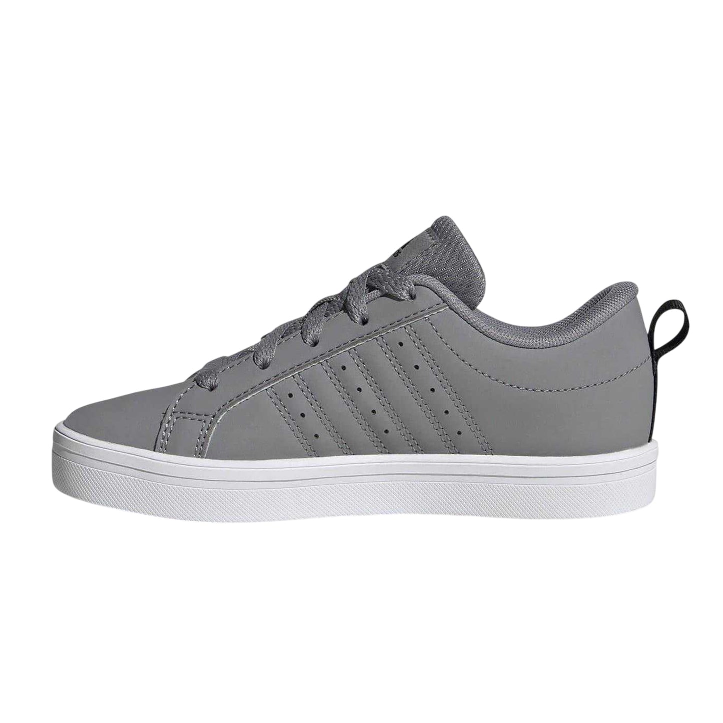 Grey-Black - Side - Adidas Boys VS Pace 2.0 Regular Trainers