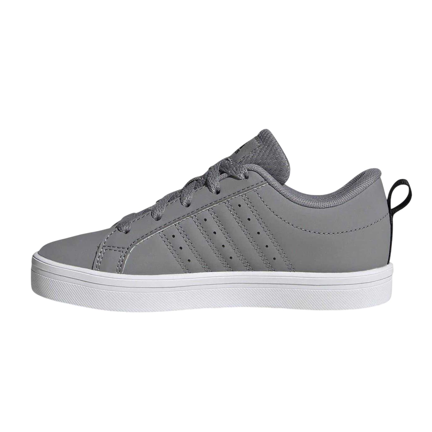 Grey-Black - Side - Adidas Boys VS Pace 2.0 Regular Trainers