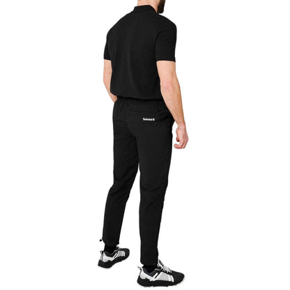 Black - Back - Timberland Mens Miller Short-Sleeved Polo Shirt
