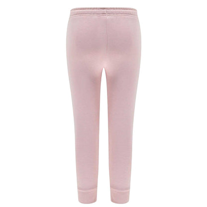 Pink - Back - Lacoste Childrens-Kids Embroidered Logo Jogging Bottoms