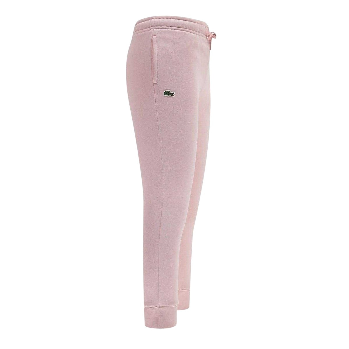 Pink - Side - Lacoste Childrens-Kids Embroidered Logo Jogging Bottoms
