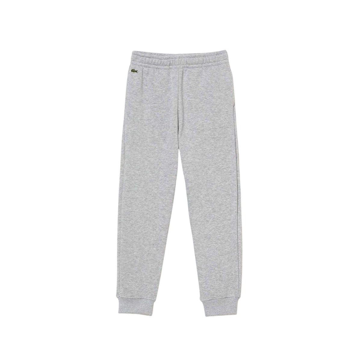 Grey - Front - Lacoste Childrens-Kids Embroidered Logo Jogging Bottoms