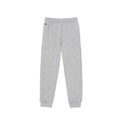 Grey - Front - Lacoste Childrens-Kids Embroidered Logo Jogging Bottoms
