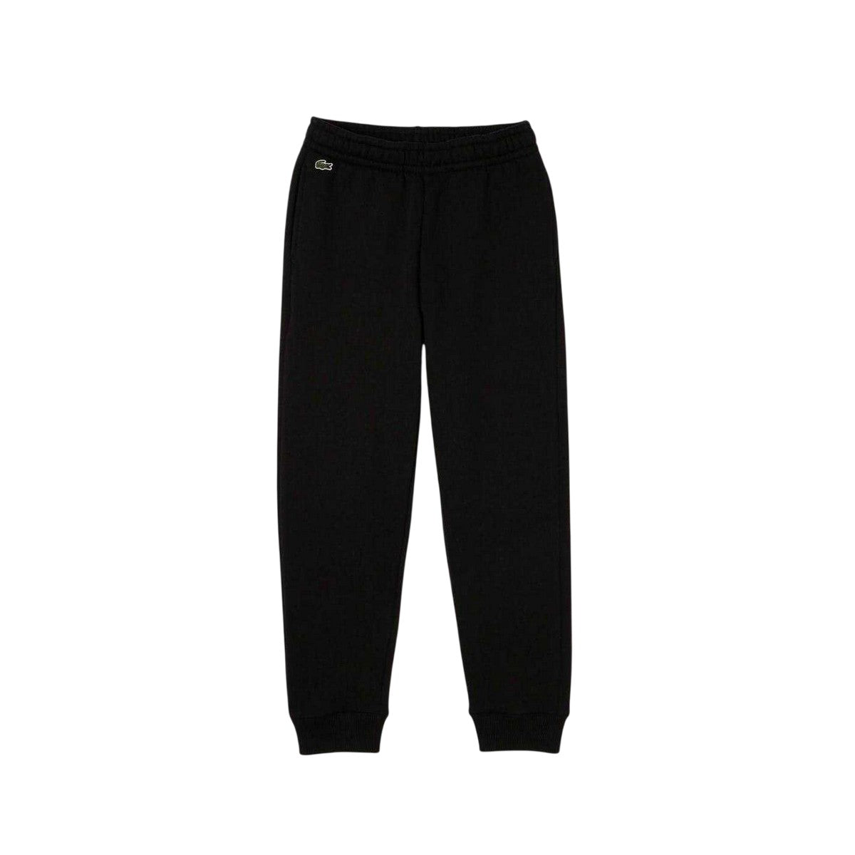 Black - Front - Lacoste Childrens-Kids Embroidered Logo Jogging Bottoms
