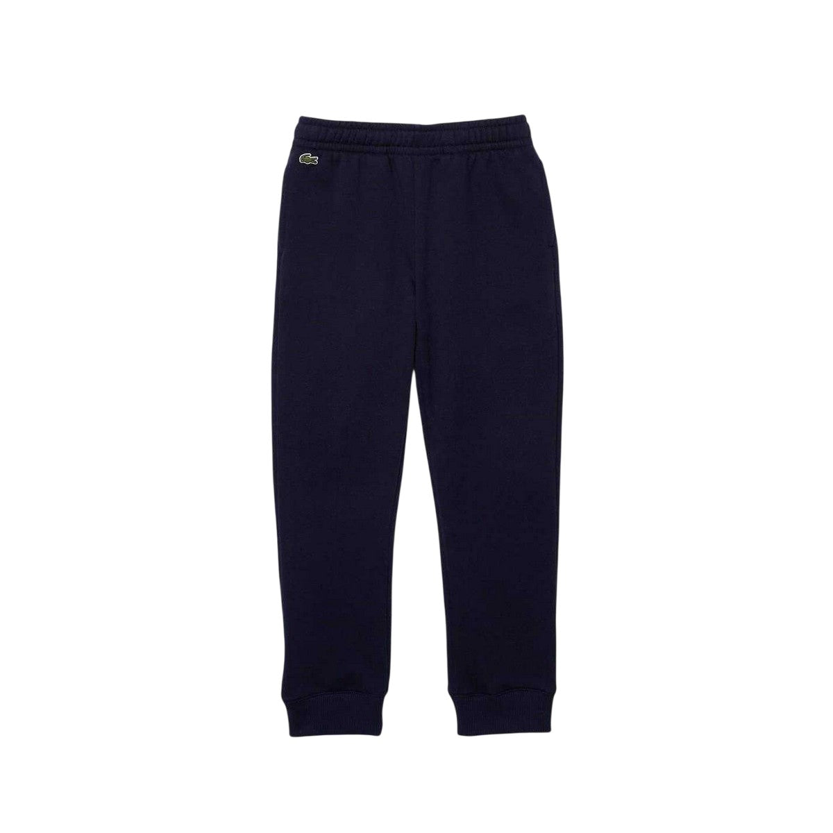 Navy - Front - Lacoste Childrens-Kids Embroidered Logo Jogging Bottoms