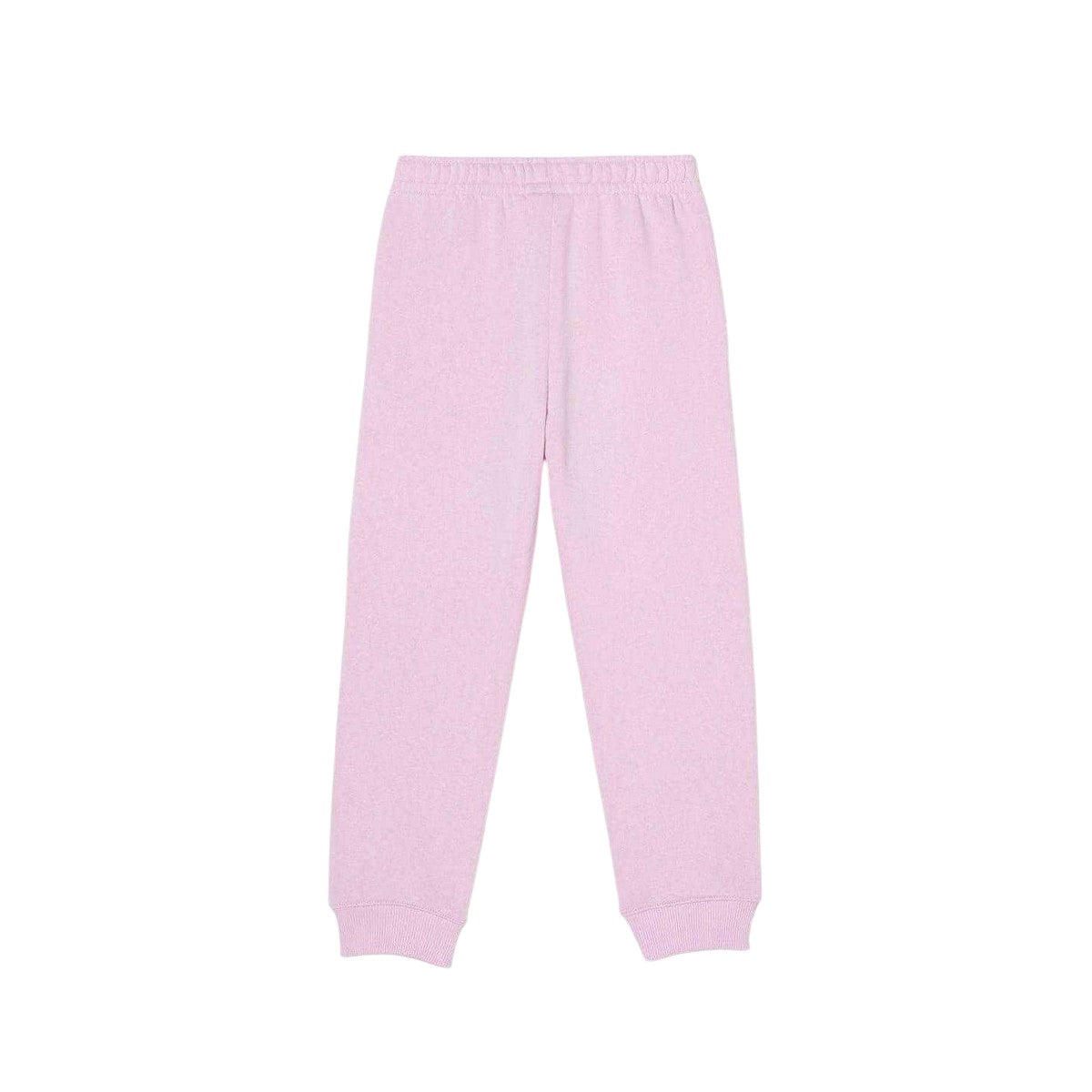 Pink - Front - Lacoste Childrens-Kids Embroidered Logo Jogging Bottoms