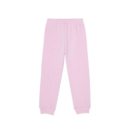 Pink - Front - Lacoste Childrens-Kids Embroidered Logo Jogging Bottoms