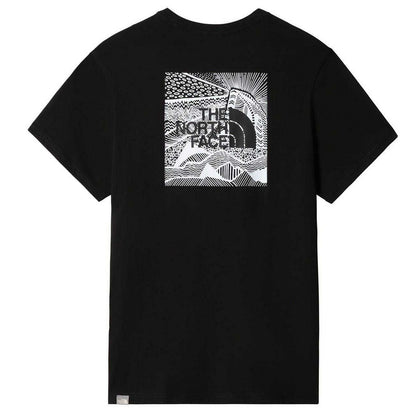 Black - Back - The North Face Mens Redbox Celebration Back Print T-Shirt