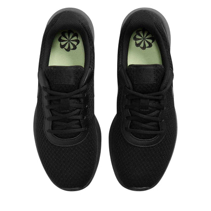 Triple Black - Pack Shot - Nike Womens-Ladies Tanjun Trainers