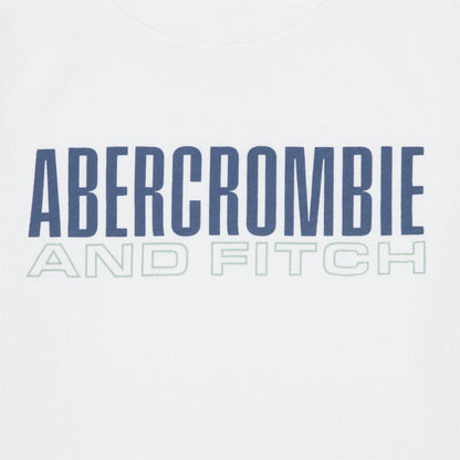 White - Back - Abercrombie & Fitch Childrens-Kids Regular T-Shirt