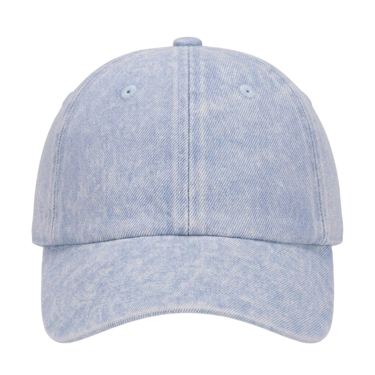 Worker Blue - Front - Nike Mens Denim Unstructured Baseball Cap