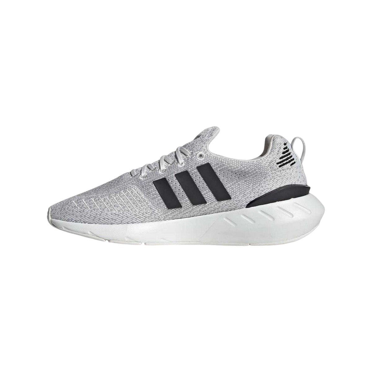 White-Black - Lifestyle - Adidas Womens-Ladies Swift Run 22 Textile Trainers