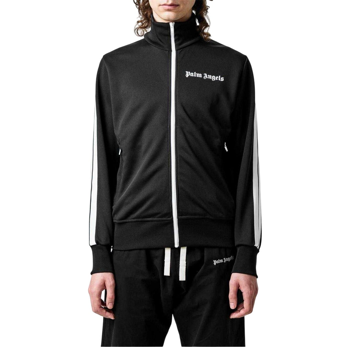 Black - Lifestyle - Palm Angels Unisex Adult Classic Track Jacket