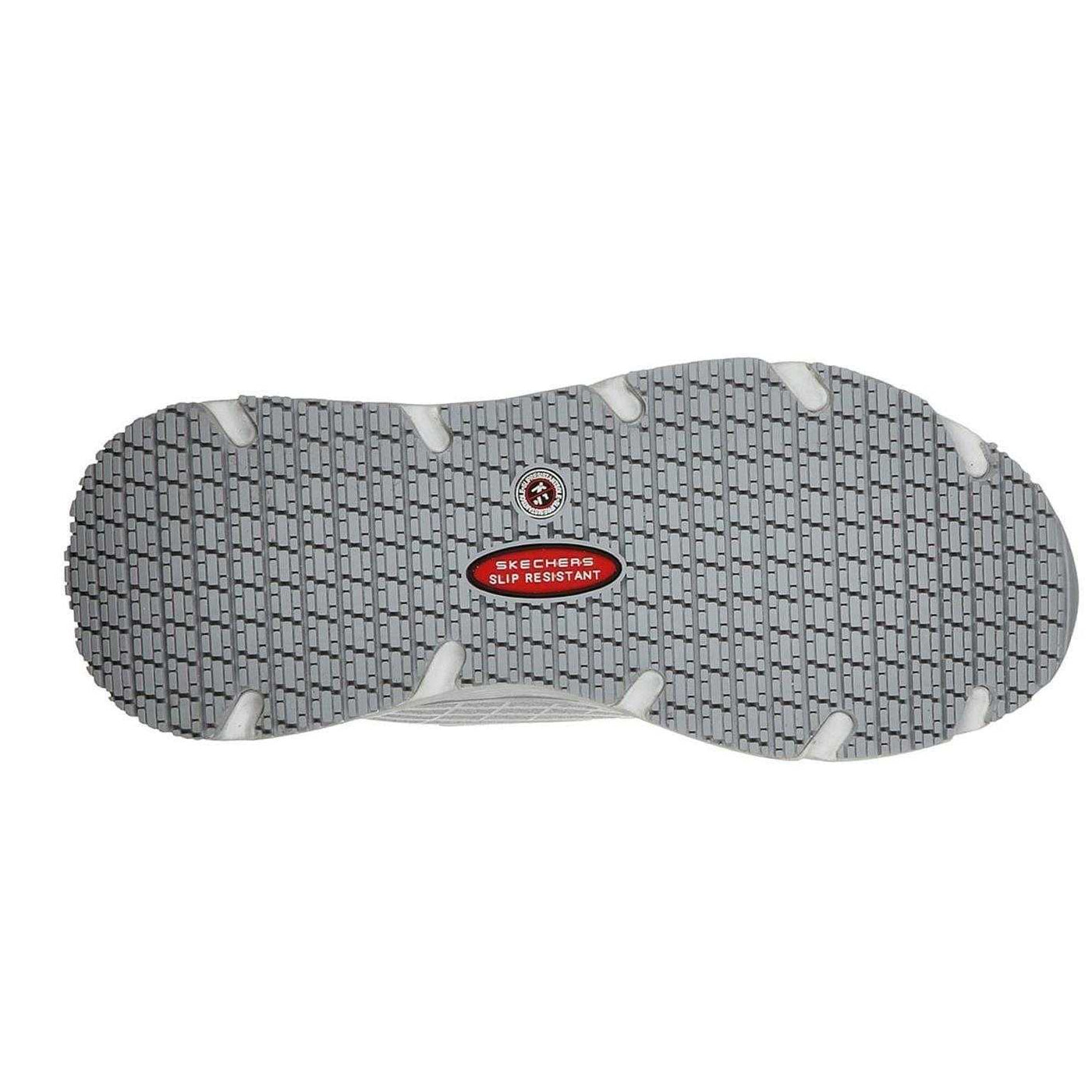 White - Back - Skechers Womens-Ladies Max Cushioning Elite Geometric Pattern Trainers