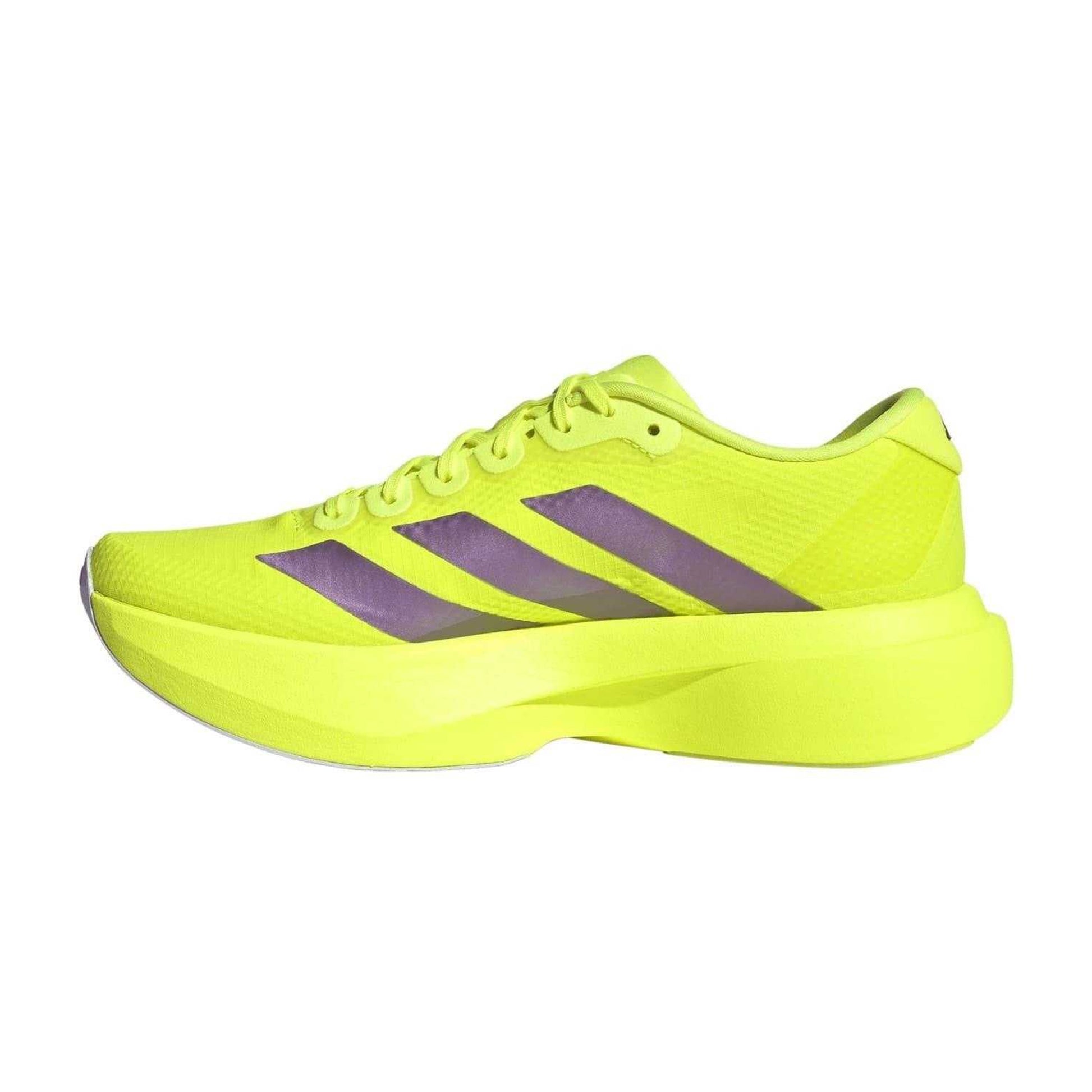 Solar Yellow - Side - Adidas Womens-Ladies Adizero Shoes