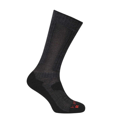 Charcoal-Black - Back - Karrimor Mens Merino Wool Midweight Socks