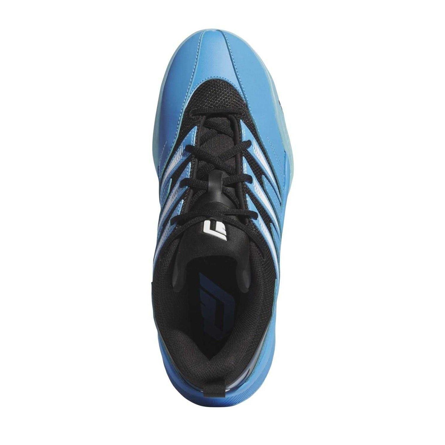 Blue-Black-White - Pack Shot - Adidas Unisex Adult Dame Basketball Shoes