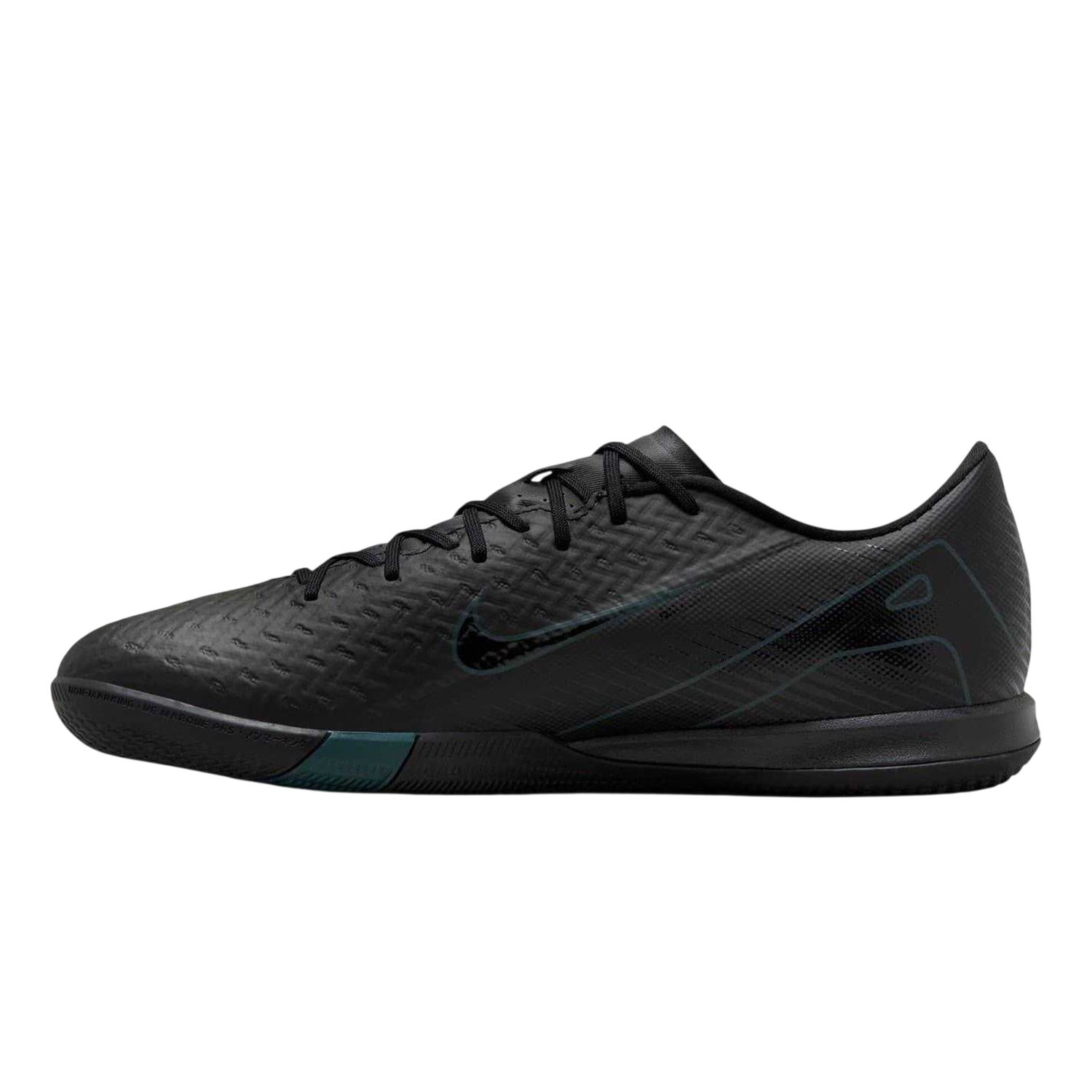 Black-Green - Back - Nike Unisex Adult Mercurial Indoor Football Shoes