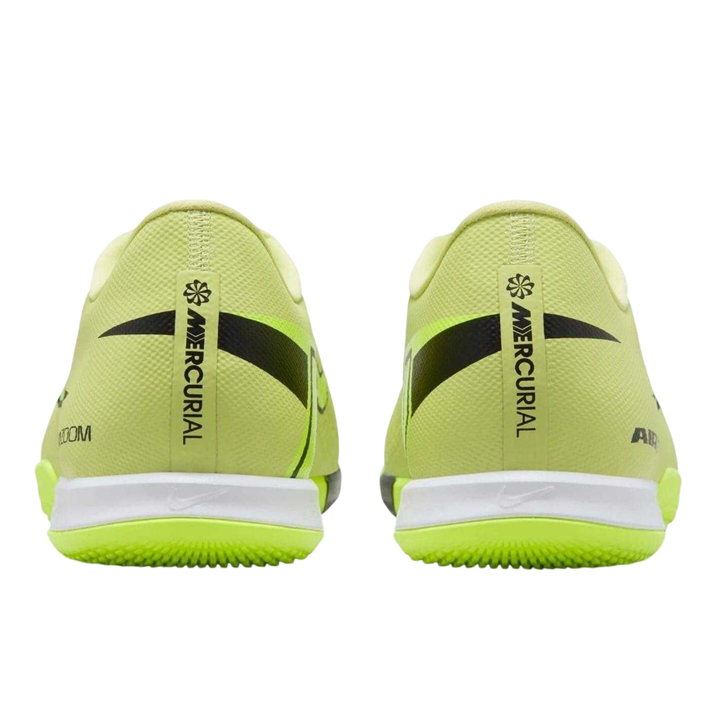 Volt-Crimson - Back - Nike Unisex Adult Mercurial Indoor Football Shoes