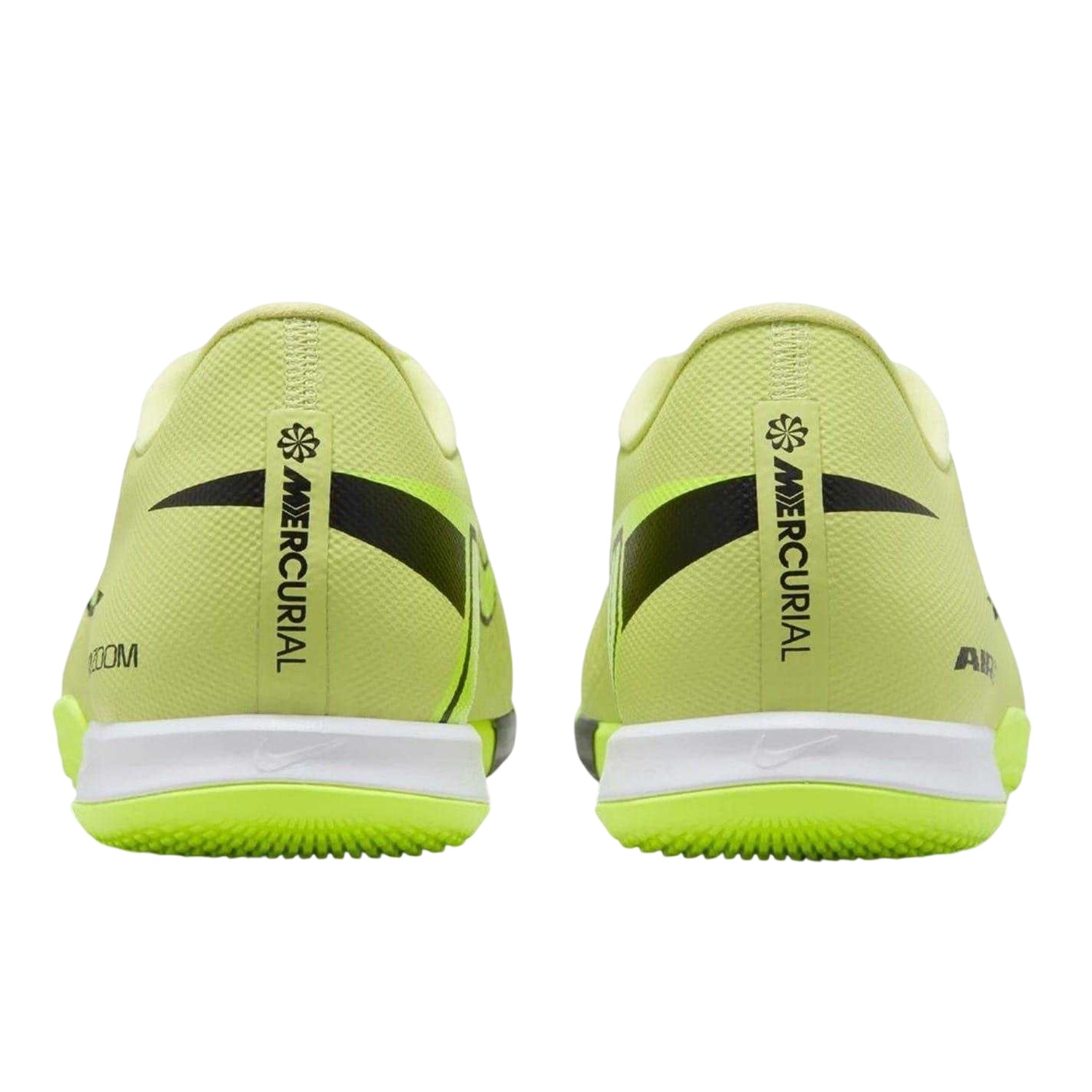 Volt-Crimson - Back - Nike Unisex Adult Mercurial Indoor Football Shoes