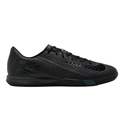 Black-Green - Side - Nike Unisex Adult Mercurial Indoor Football Shoes