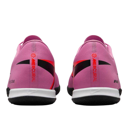 Pink-Black - Back - Nike Unisex Adult Mercurial Indoor Football Shoes