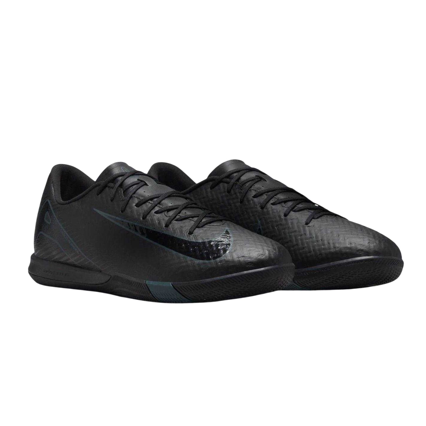 Black-Green - Front - Nike Unisex Adult Mercurial Indoor Football Shoes