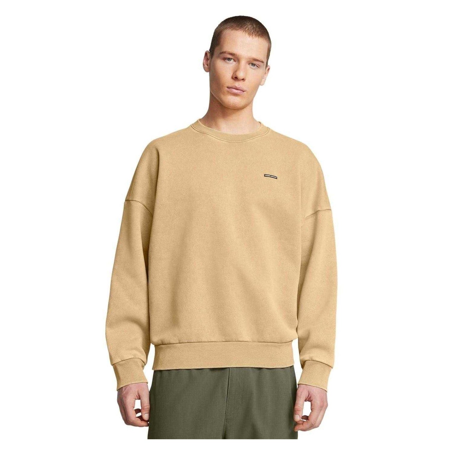 Brown - Side - Under Armour Mens Sweatshirt