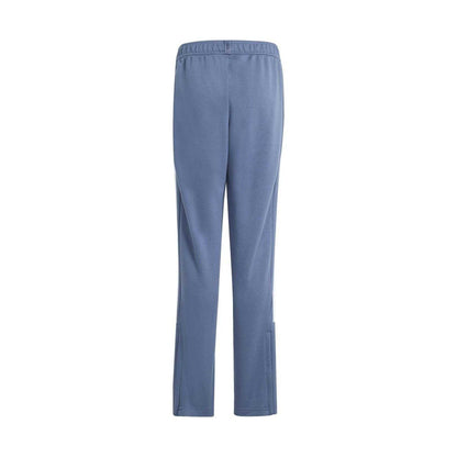 Blue - Back - Adidas Childrens-Kids 3 Stripes Joggers