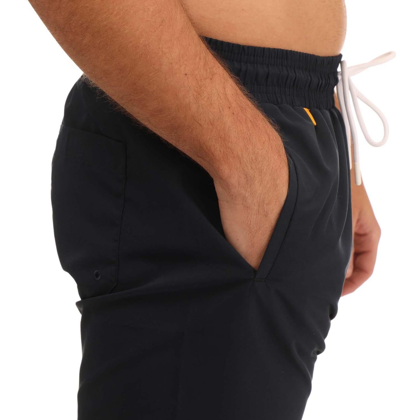 Dark Sapphire - Side - Timberland Mens Sunapee Lake Solid Swim Shorts