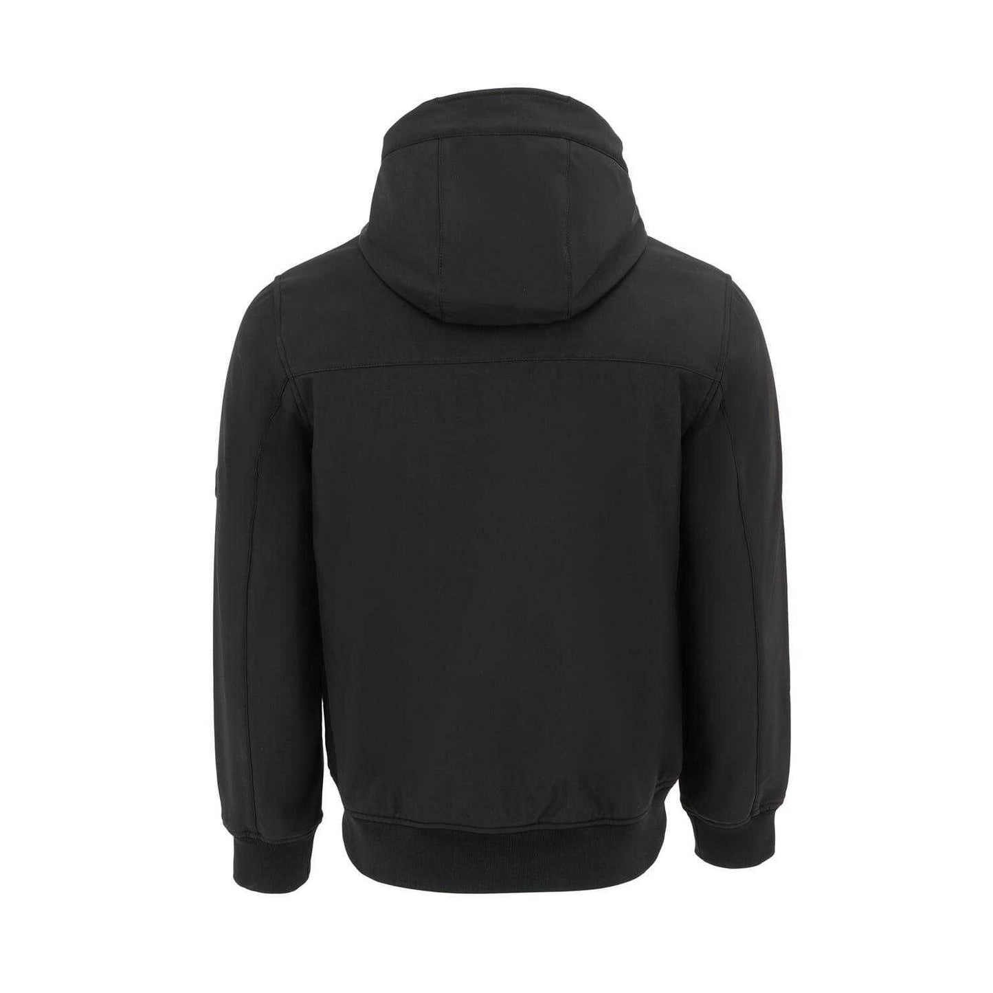 Black - Back - Firetrap Mens Soft Shell Jacket