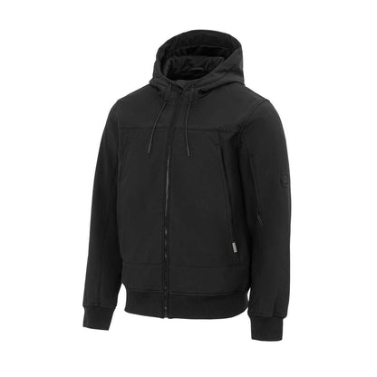 Black - Side - Firetrap Mens Soft Shell Jacket